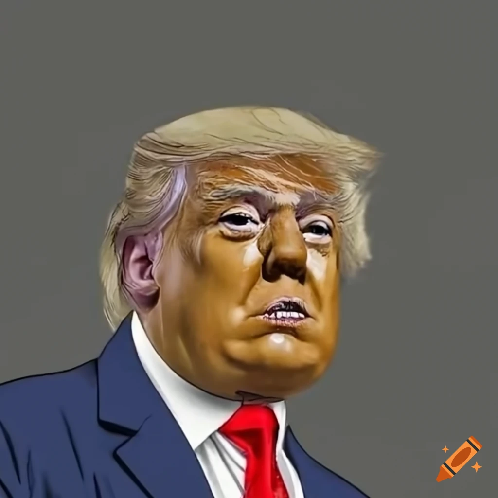 Pepe and President Donald Trump merged in a meme