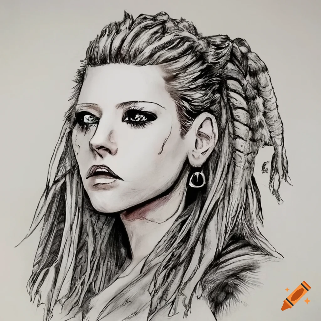 Ragnar and Lagertha characters