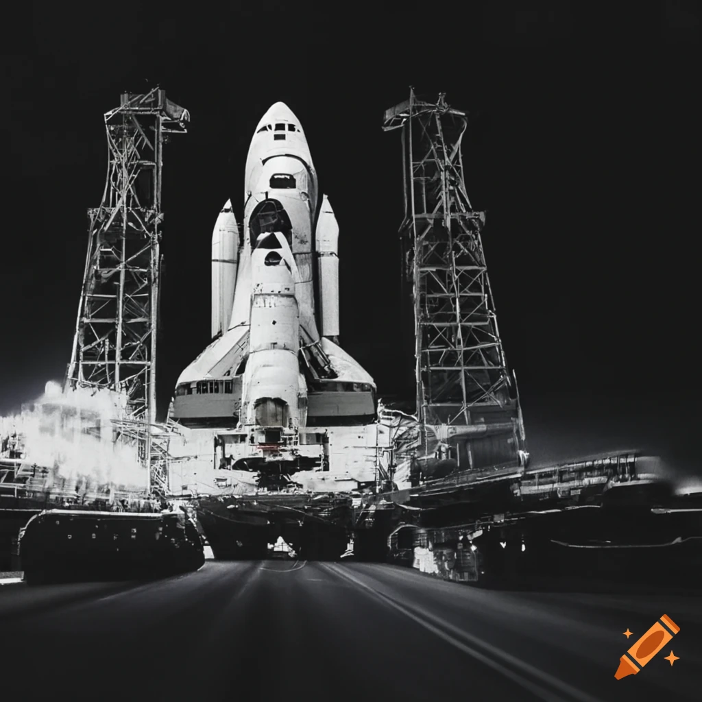Award-winning aerial photo of NASA's Crawler transporting a Space ...