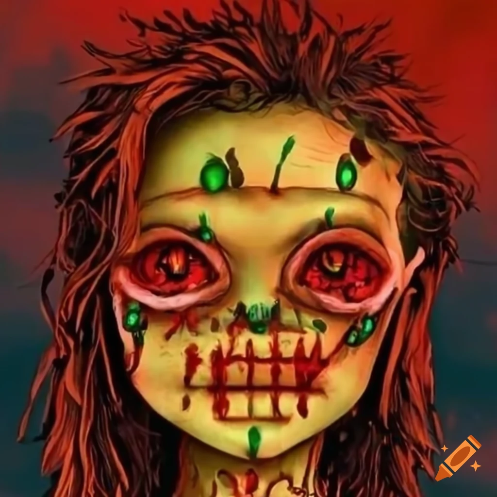 Blogger 2008 internet era zombie concept art