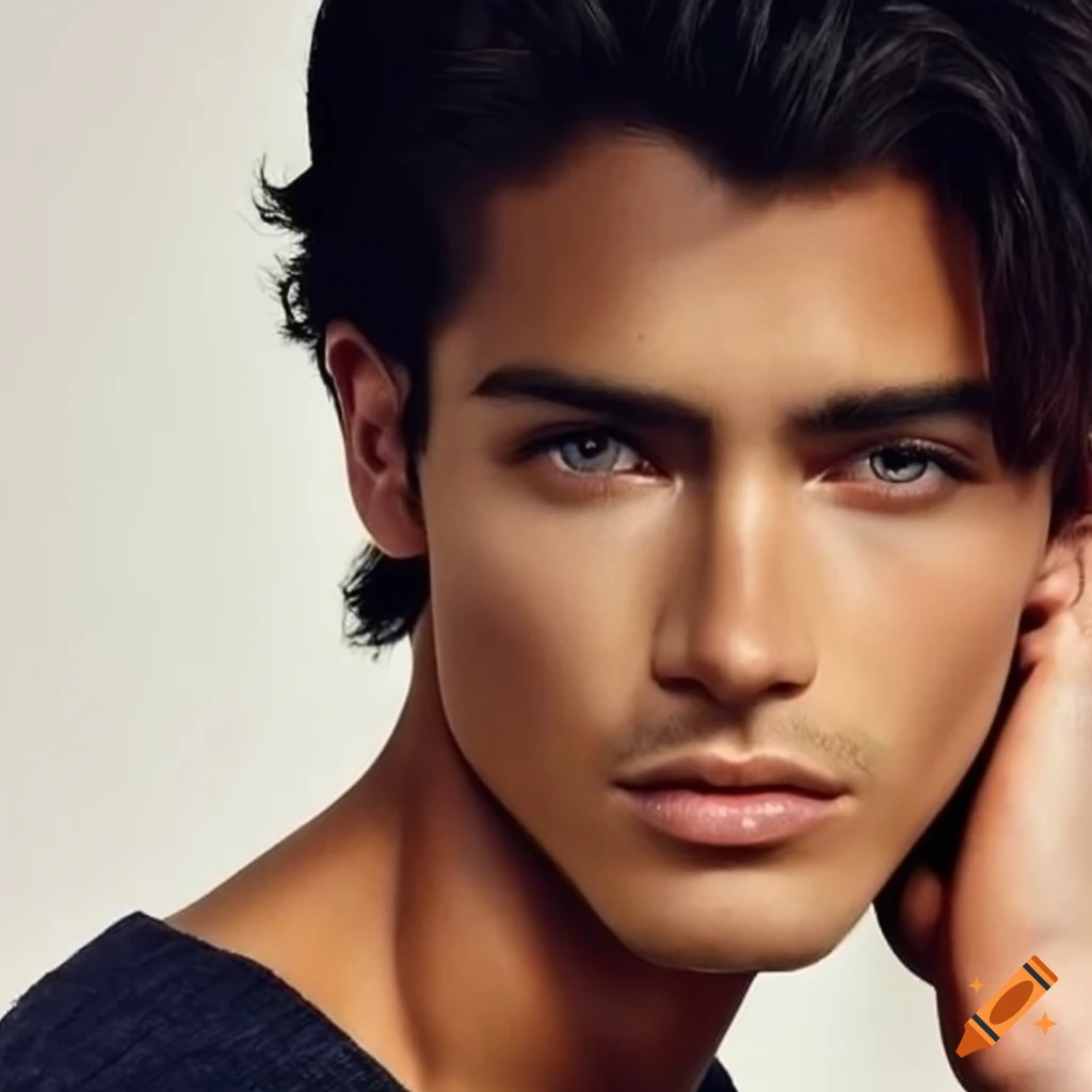 Male supermodel of Salvadoran and Persian descent