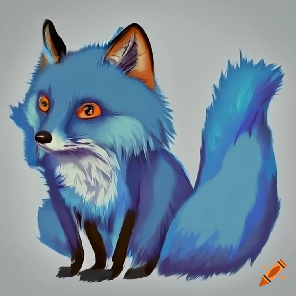 Blue fox