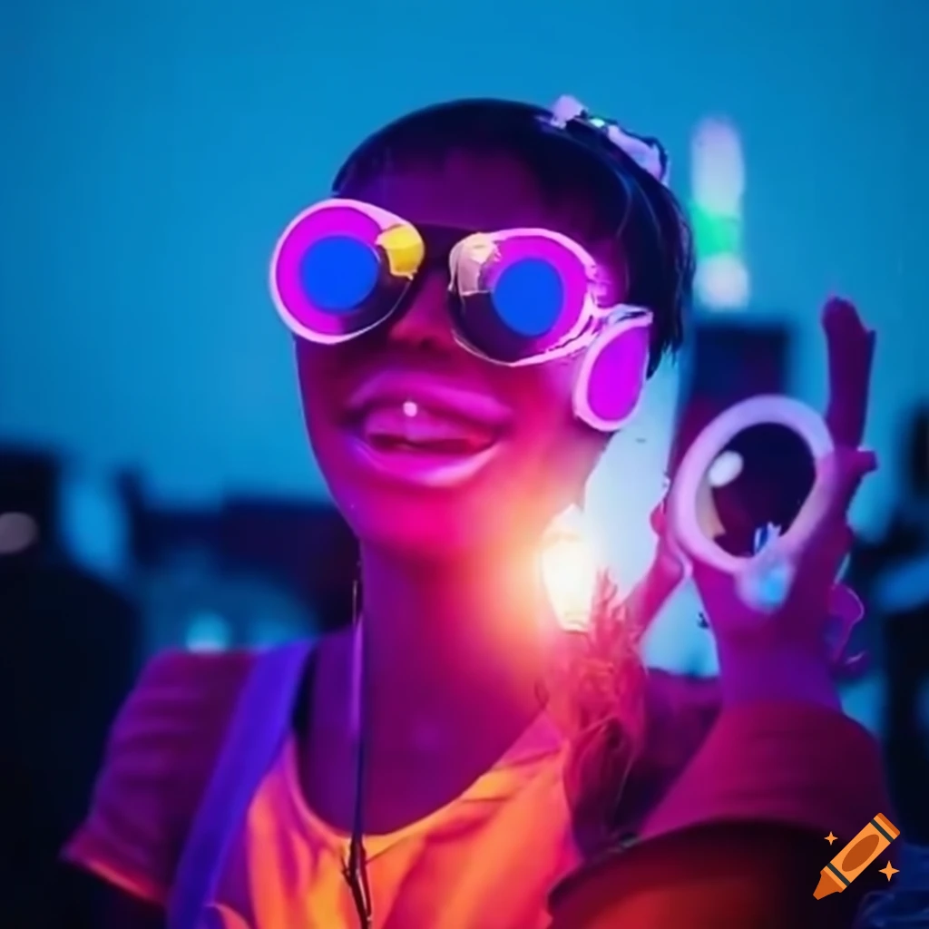 Silent disco at Red Bull UK rooftop during summer solstice