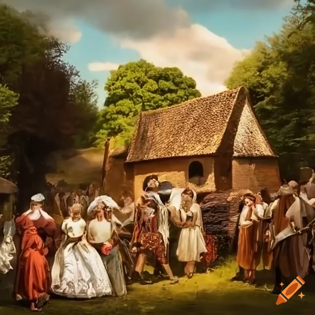17th century village fete