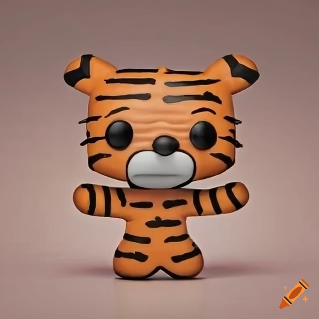 Funko pop gingerbread Hobbes jumping on cookies