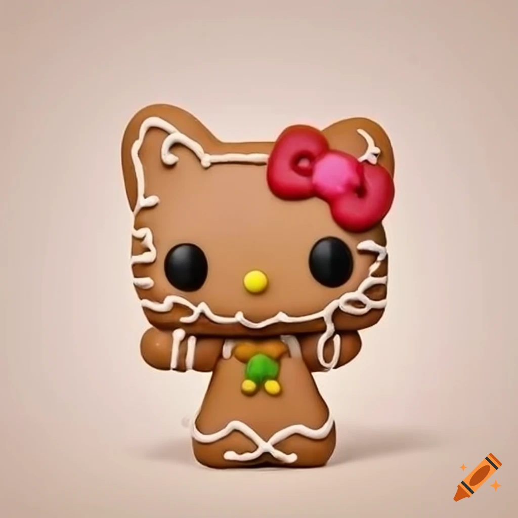 Funko Pop Gingerbread Hello Kitty figurine