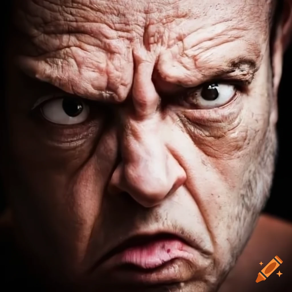 Angry person