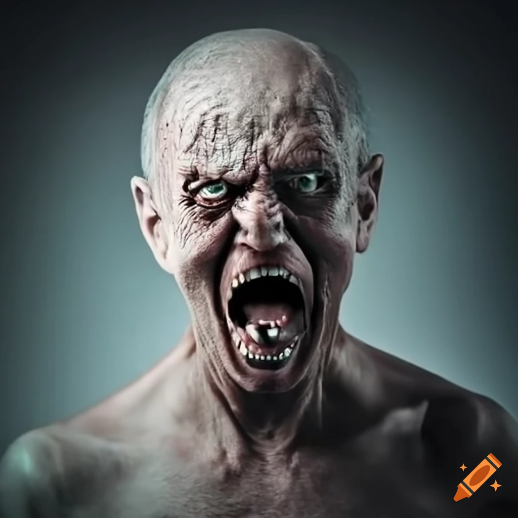 Angry person