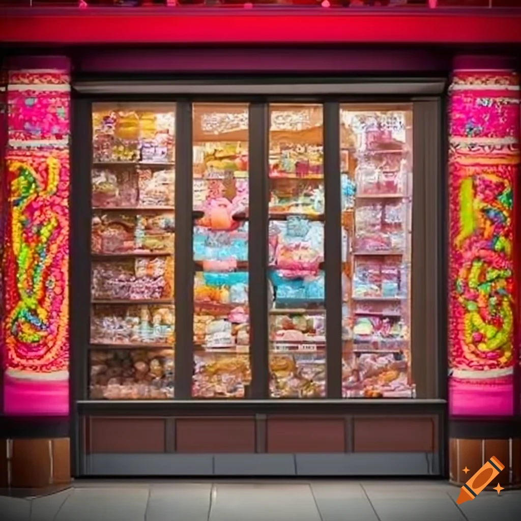 LMD candy shop front