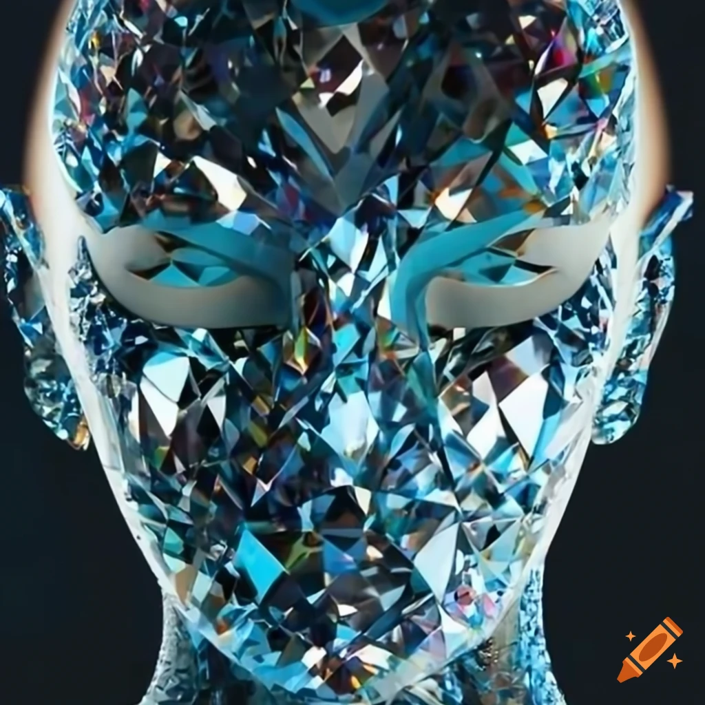 Body made of diamonds
