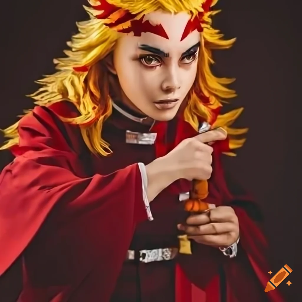 Kyojuro Rengoku from Demon Slayer anime