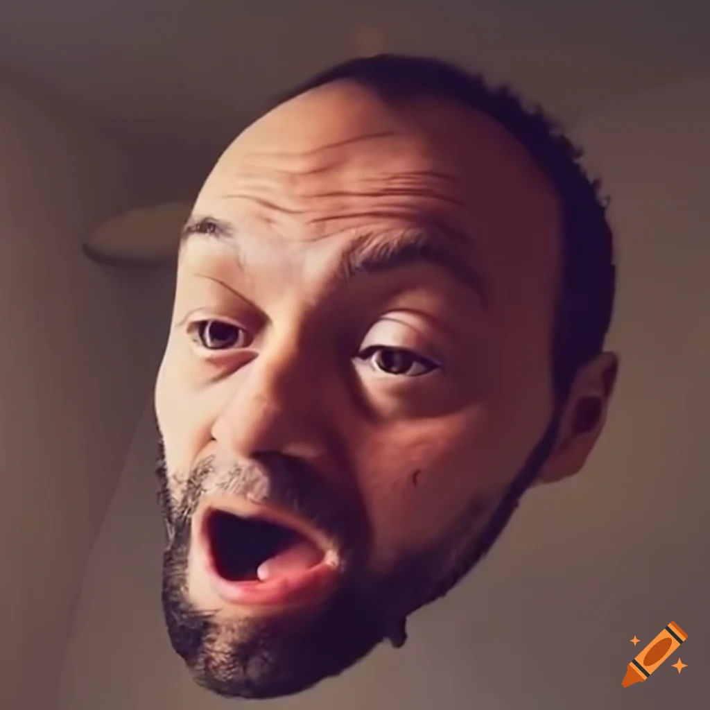 Floating Vsauce head