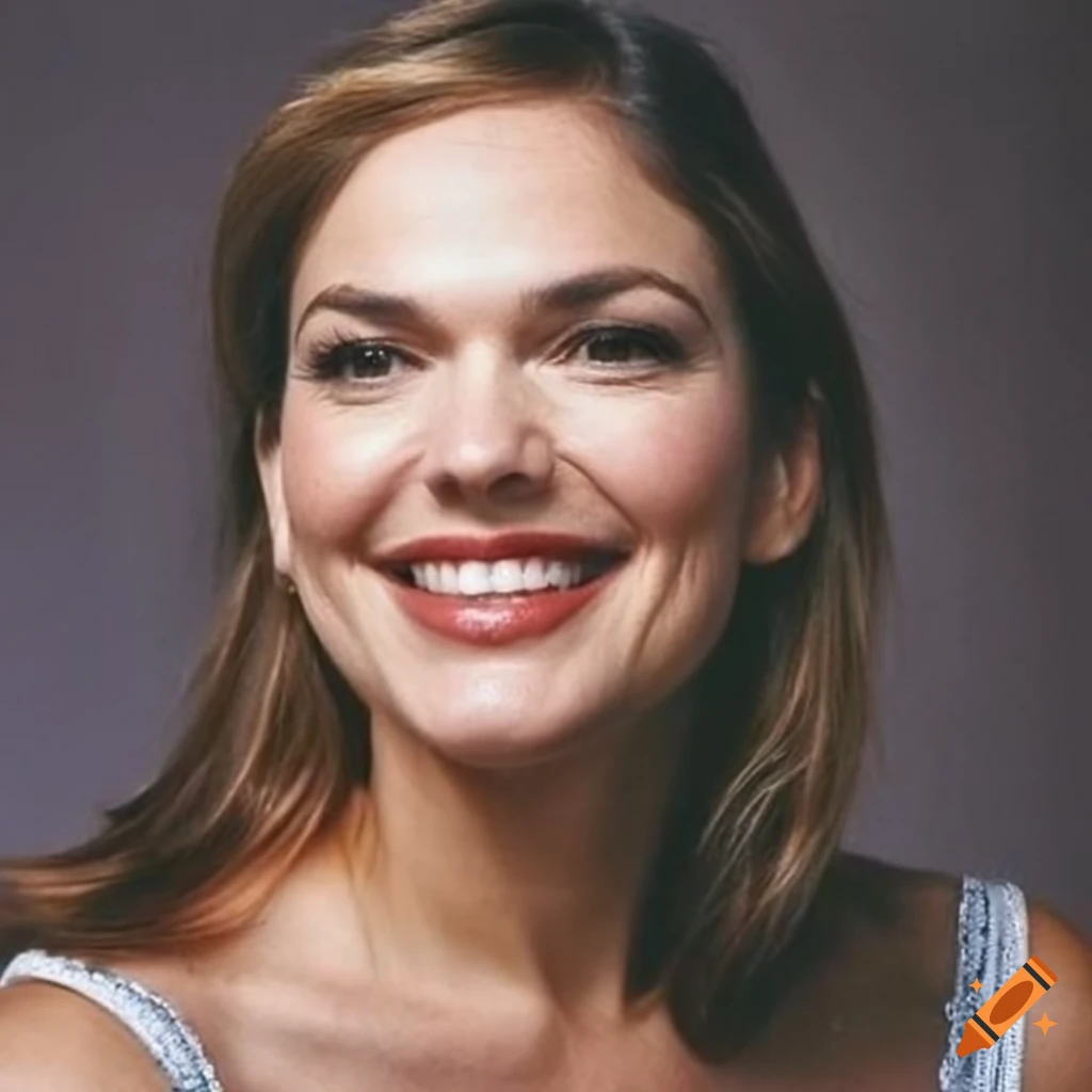 Close-up high-definition detailed portrait of a stunning young female
