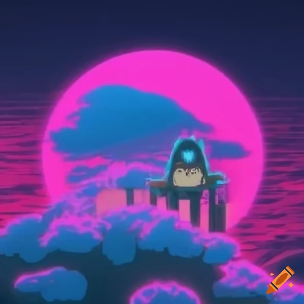 Vaporwave Studio Ghibli