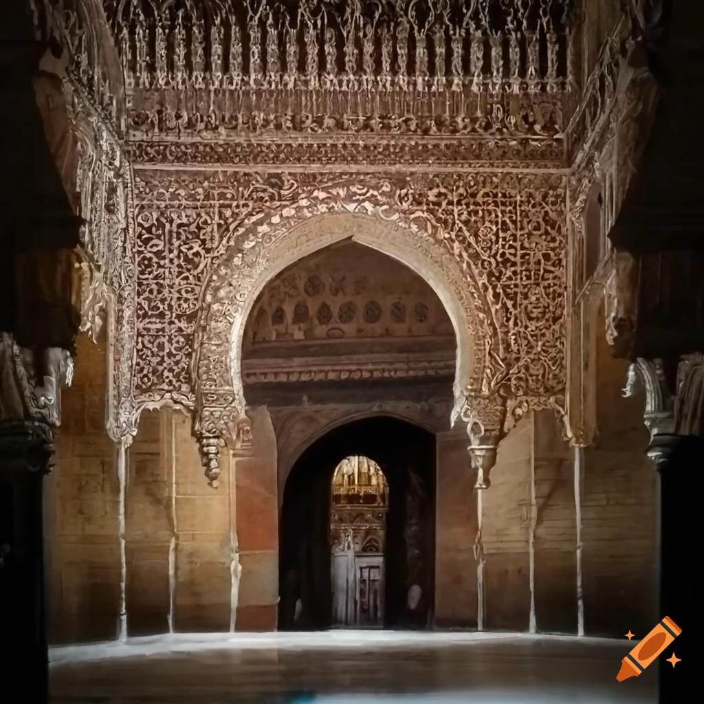 Granadino del siglo XVI con una espada y la Alhambra al fondo