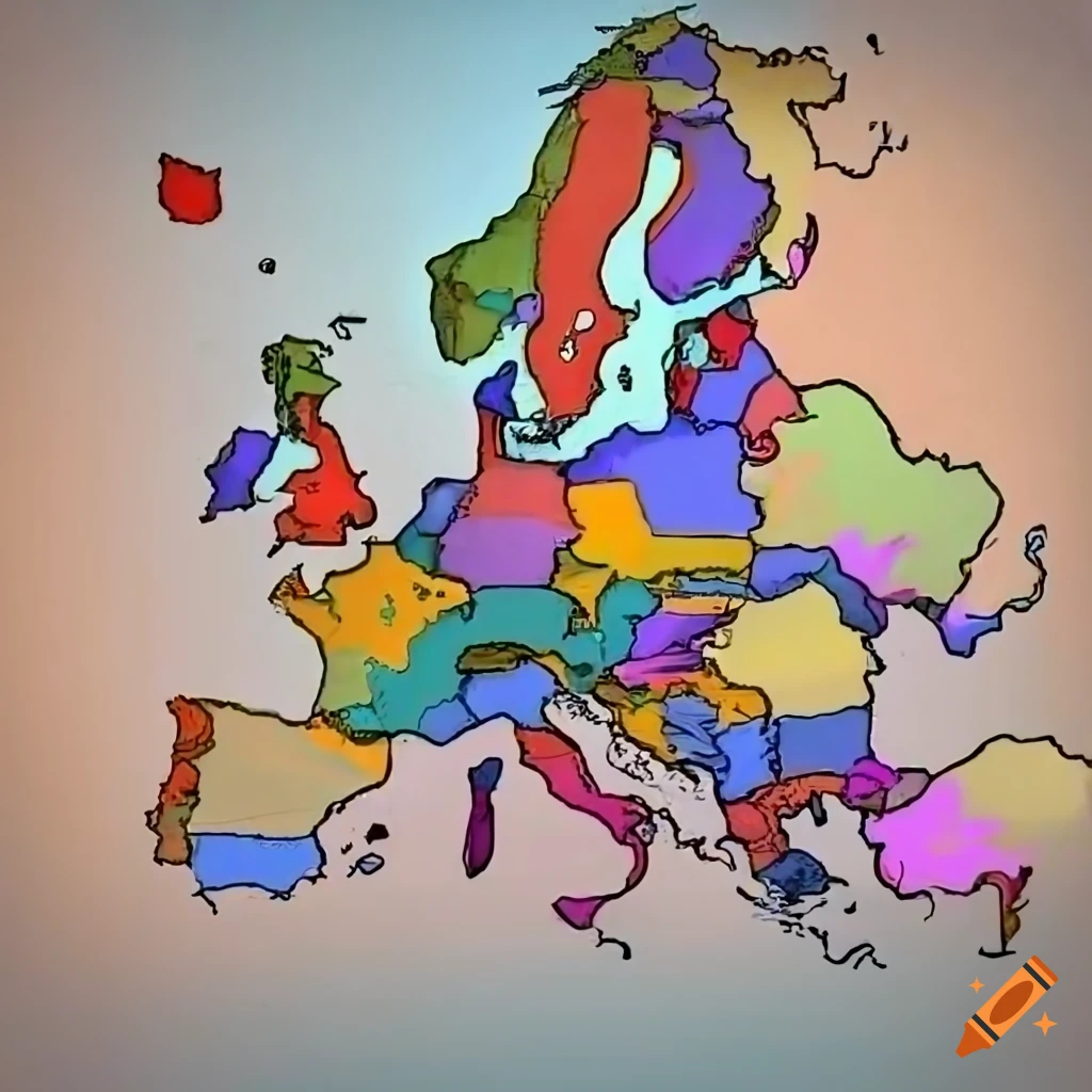 Map of Europe