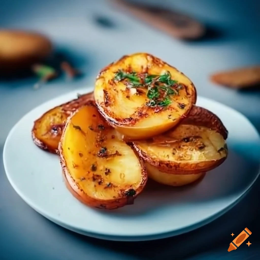 Delicious Air fried Potato Slices With Spices On Craiyon delicious-air-fried-potato-slices-with-spices-on-craiyon