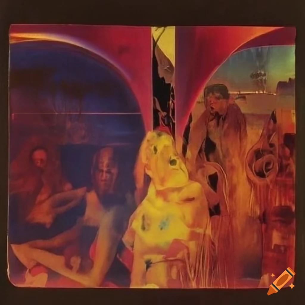Solomon's Mirage Album Cover from the 1970s
