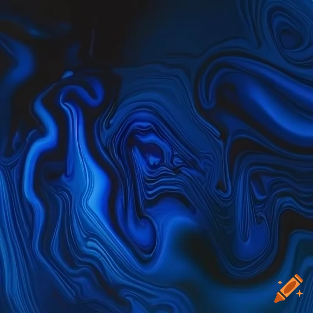 Blue liquid texture