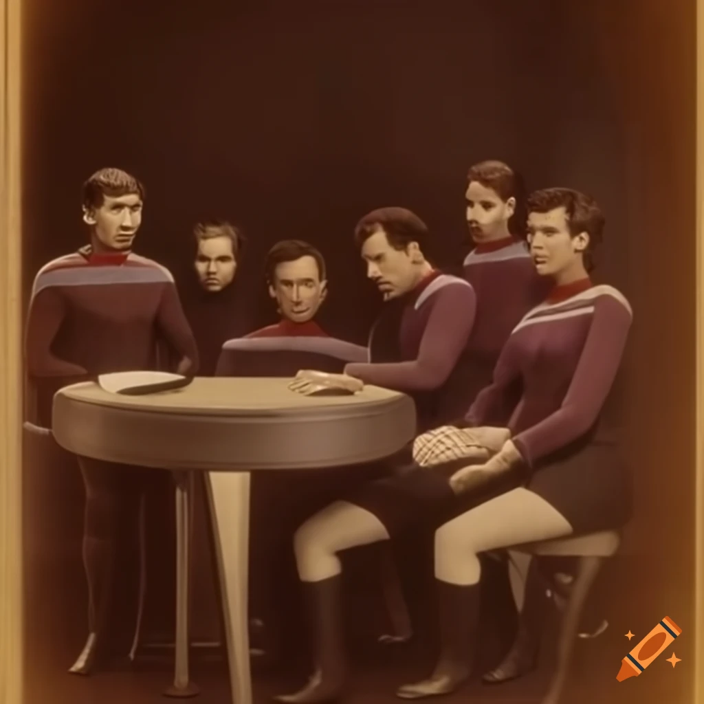 High-resolution image of Star Trek: Lower Decks in a retro style