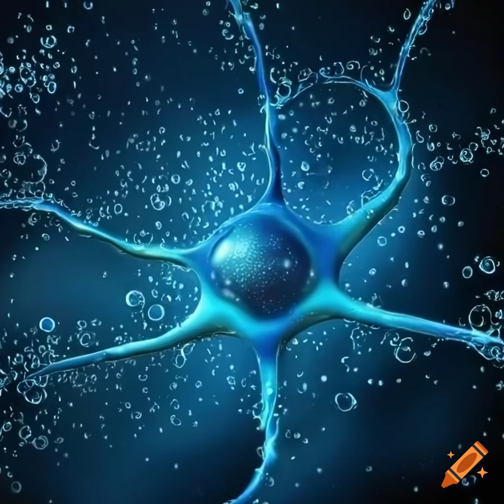 Neuron in bubbles