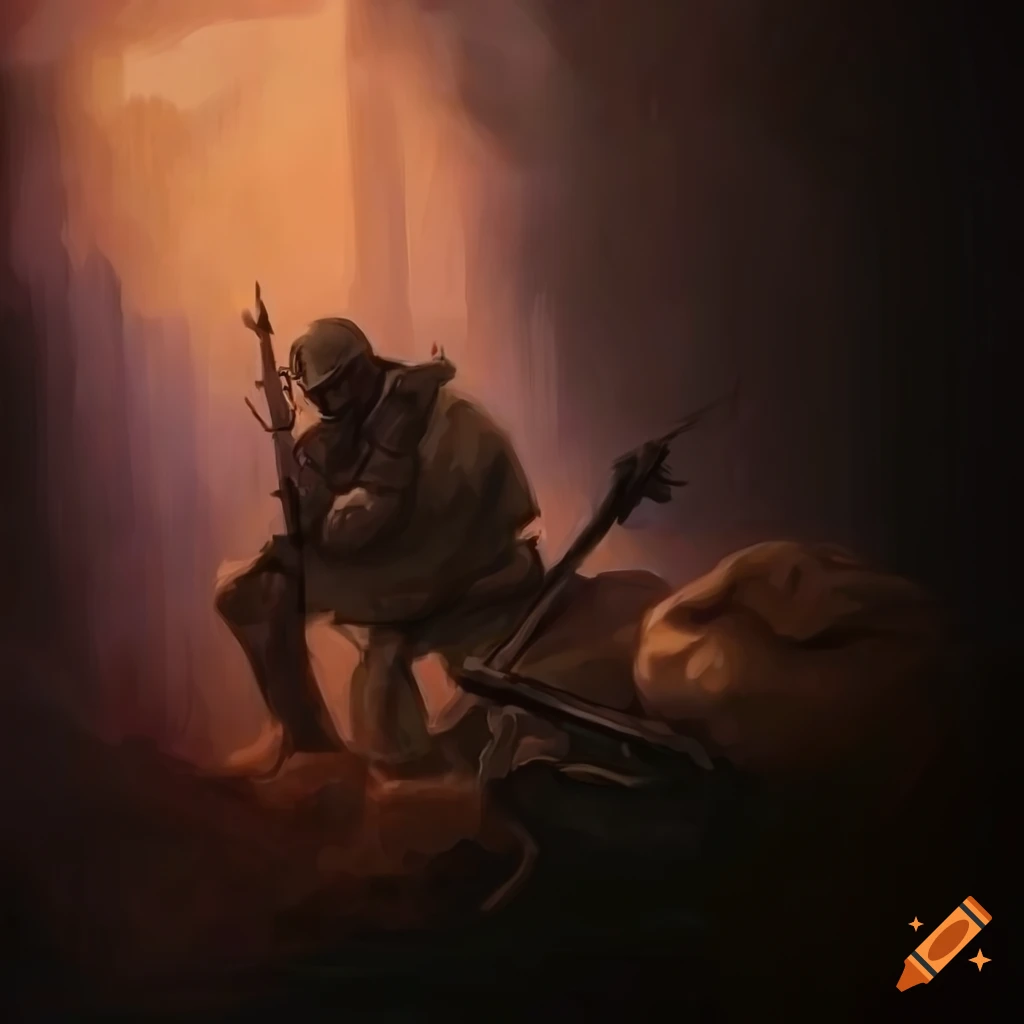 Artistic charity profile picture promoting awareness for armed forces and veterans
