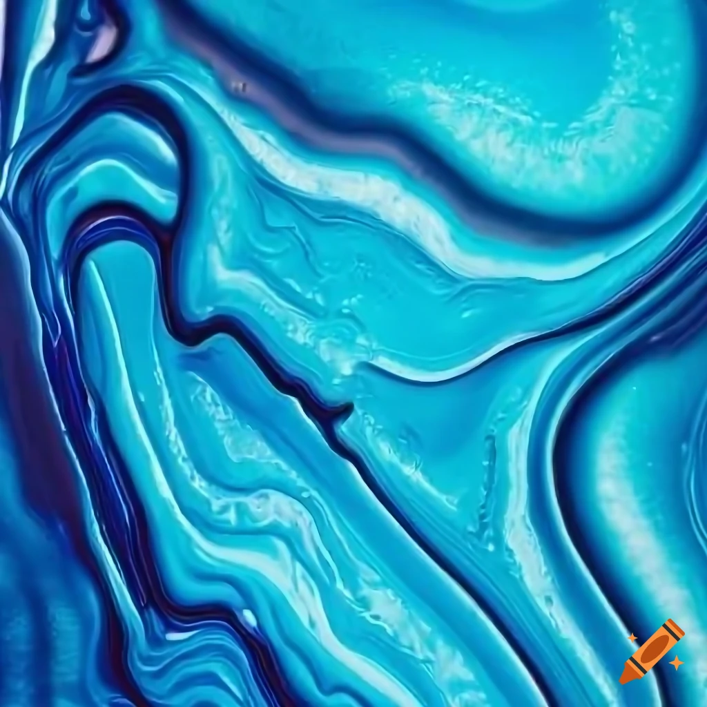Blue liquid texture