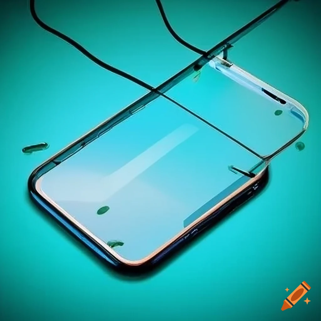 Smartphone SolarTech Charge with sleek design and integrated solar panels
