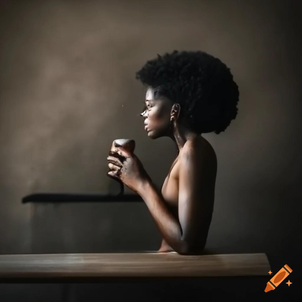 Morning's slow dawning with black coffee salvation on a Monday
