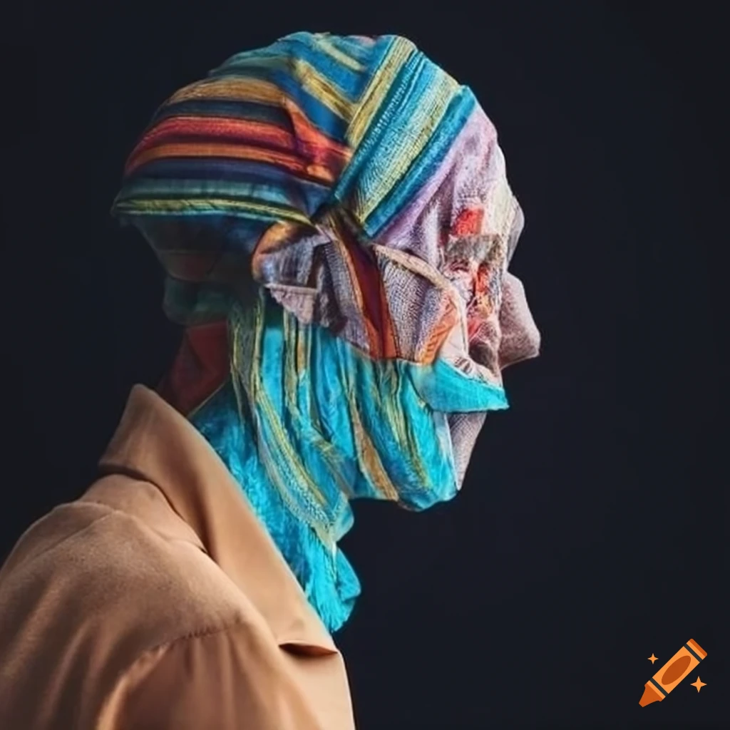 Men made of fabric
