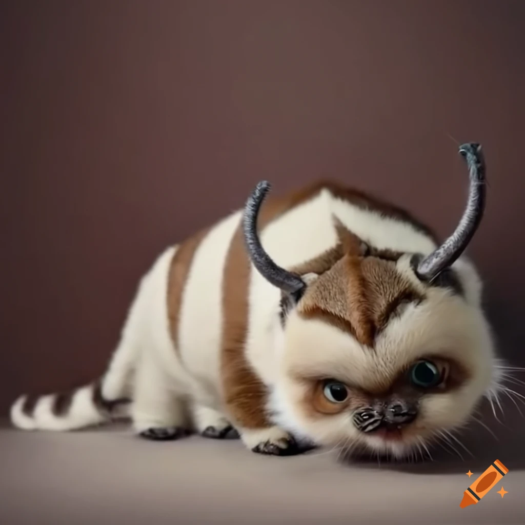 Appa and kitten duo