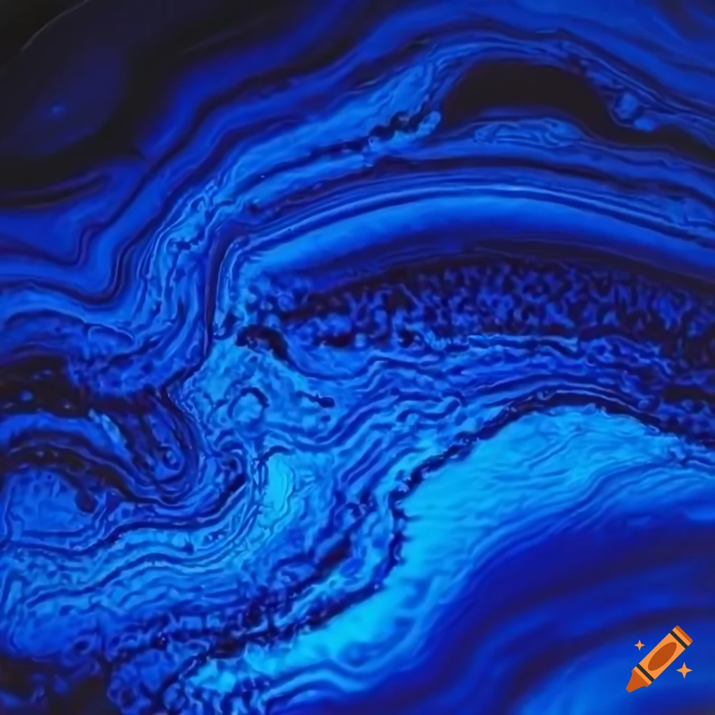 Blue liquid texture