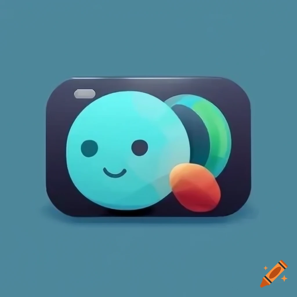 Haz un icono de una app de videollamadas en un .png y que sea innovador y minimalista
