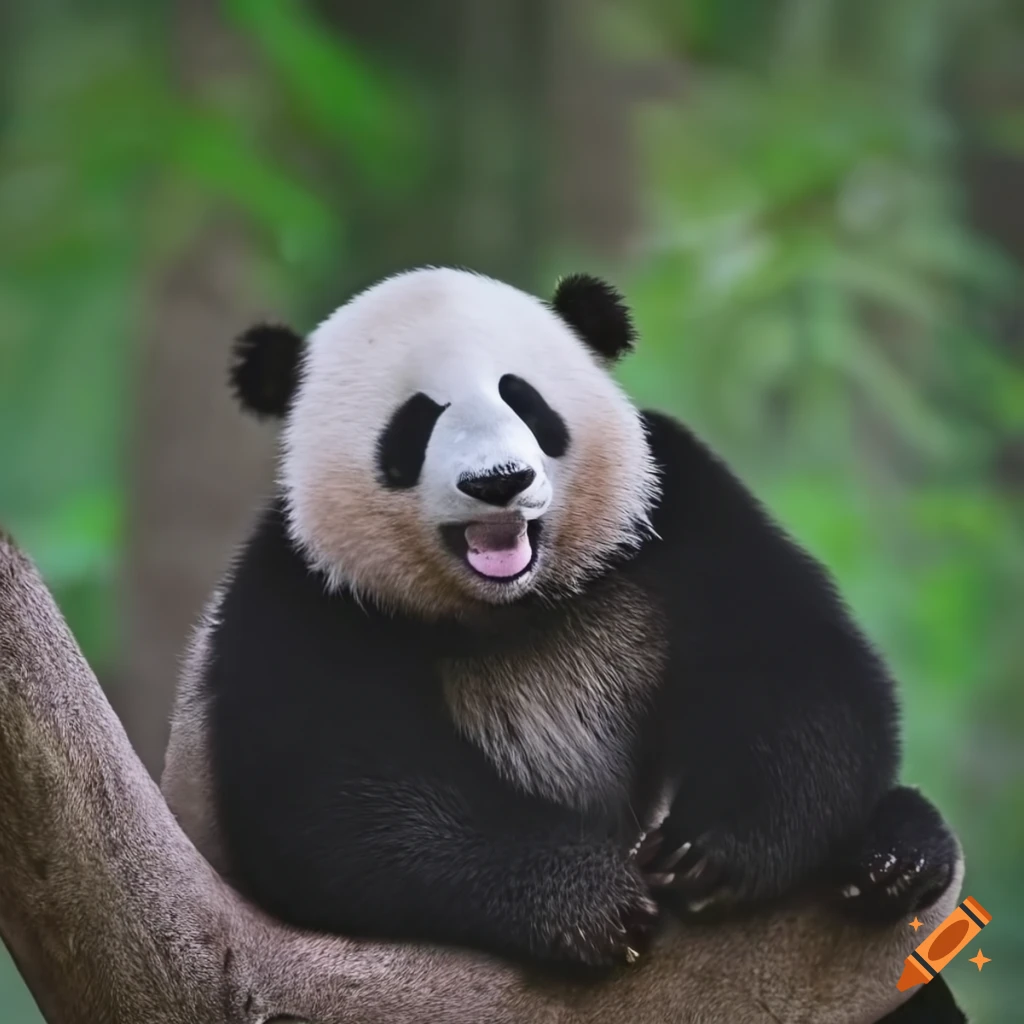 Panda on the world