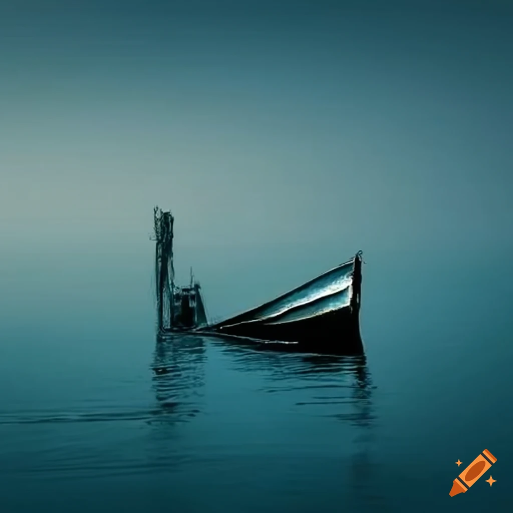 Sinking boat