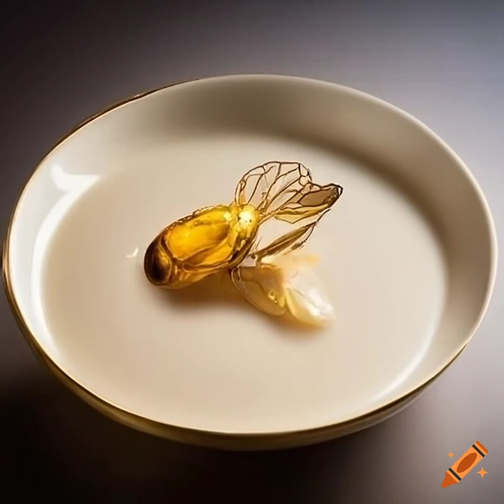 White bowl of cream of soup served elegantly at a dinner party