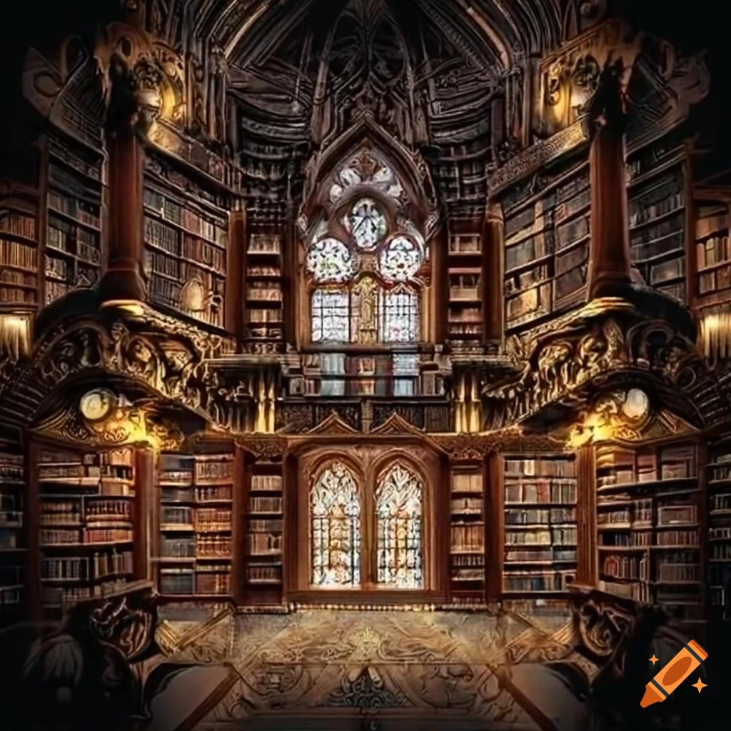 Gothic Grand Library