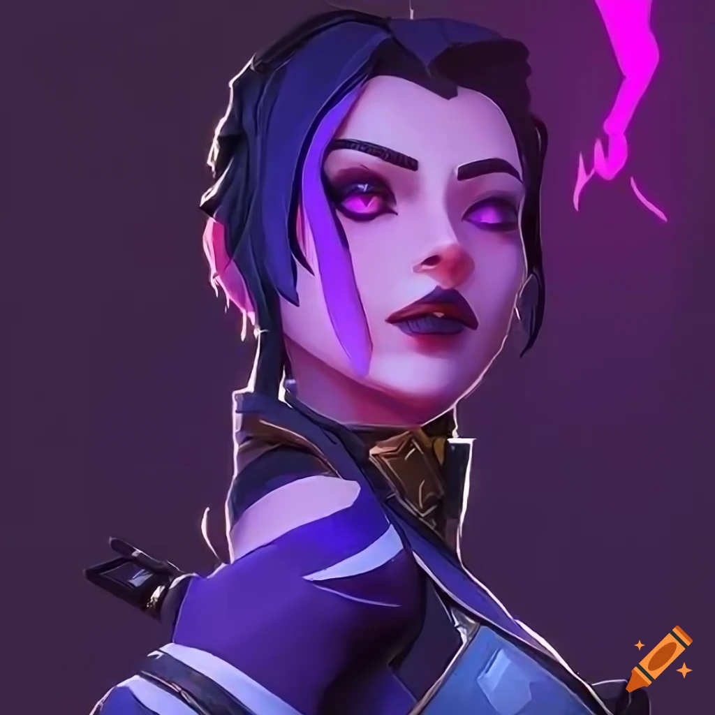 Reyna Character From Valorant On Craiyon