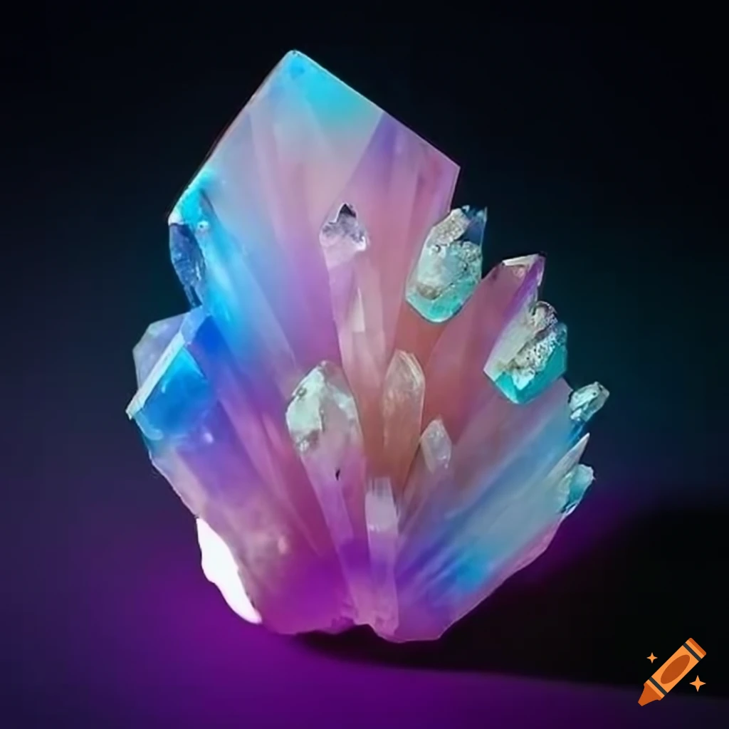 Feyquartz Crystals showcasing a kaleidoscope of colors