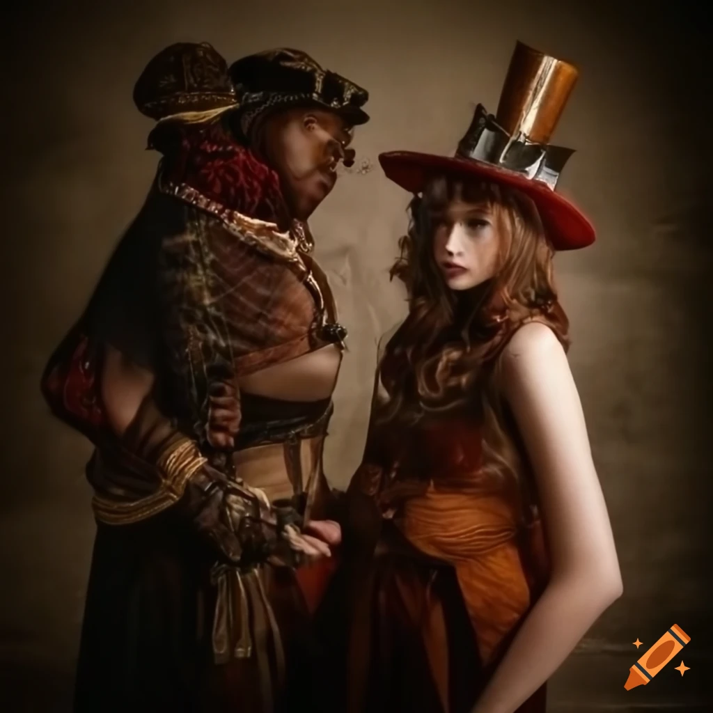 Steampunk art on Craiyon