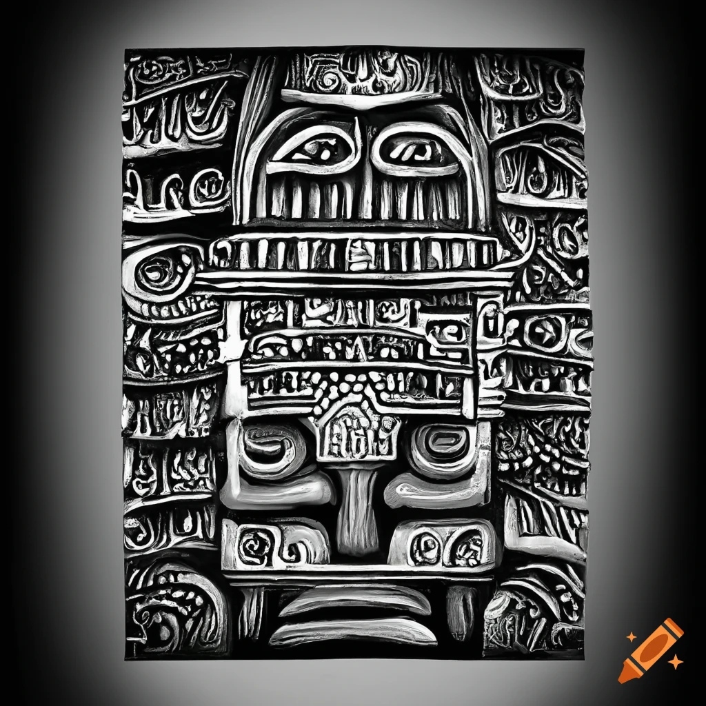 Intricate Inca reliefs