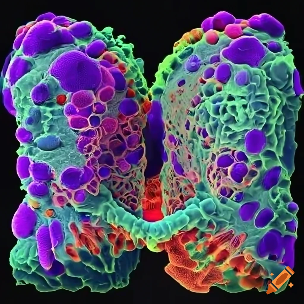 Genetics and electron microscope in high definition