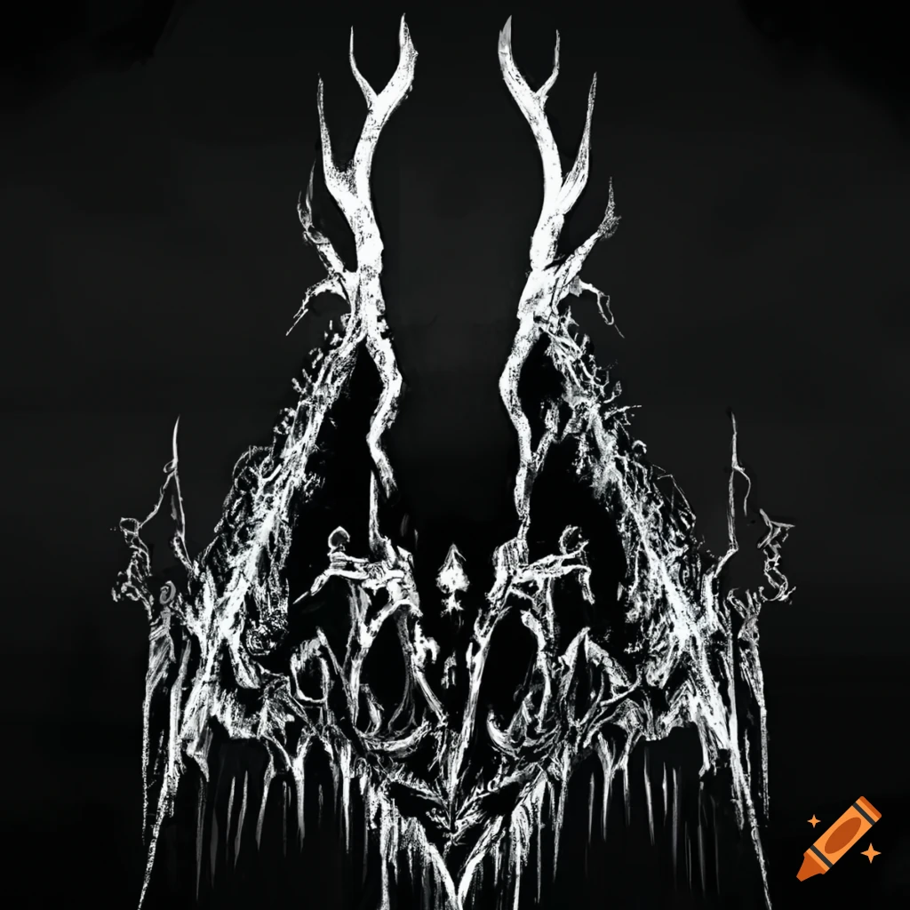 Death metal font