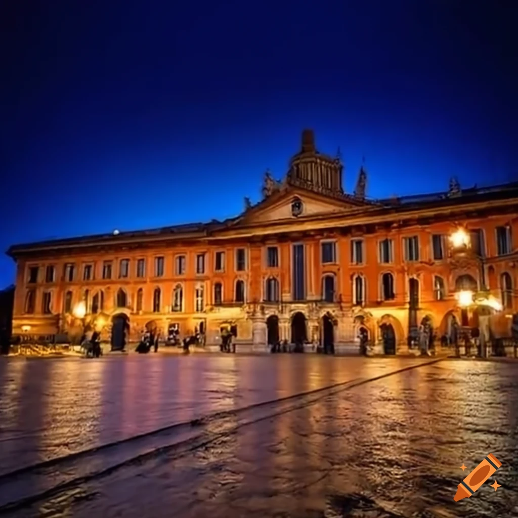 Place Capitol in Toulouse with a phone using maps