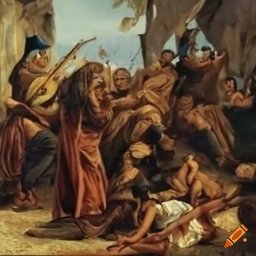 Invasion of the Moors in Spain between 711-715
