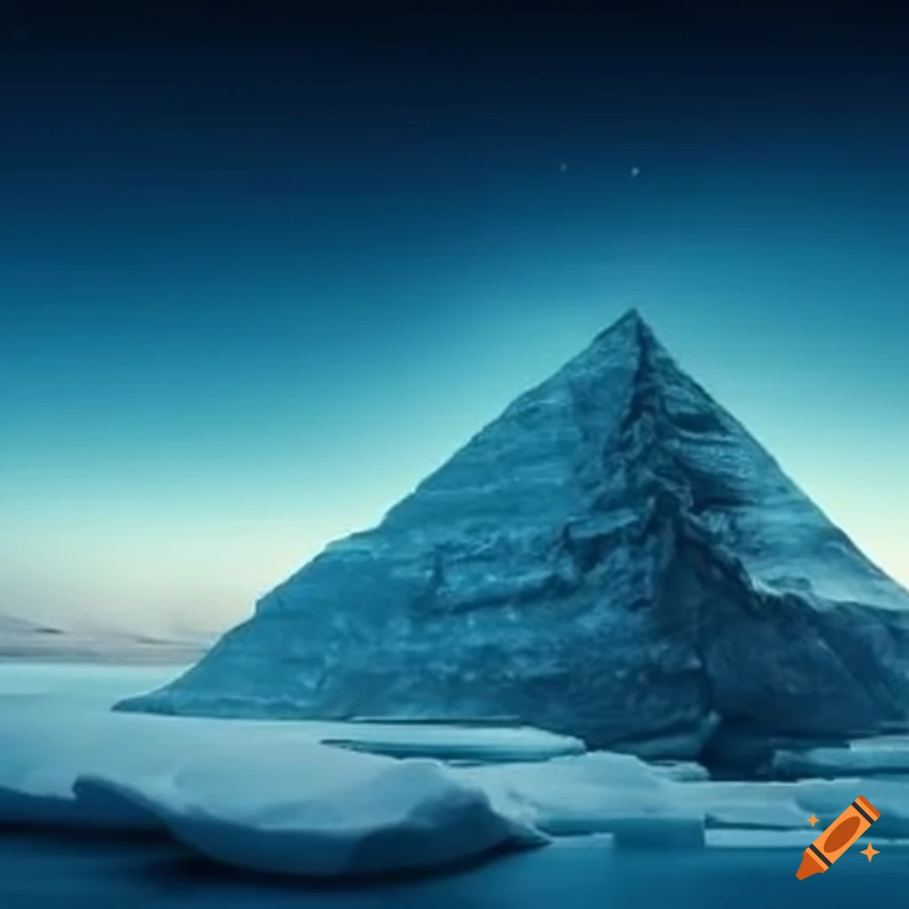 Ancient ice pyramids