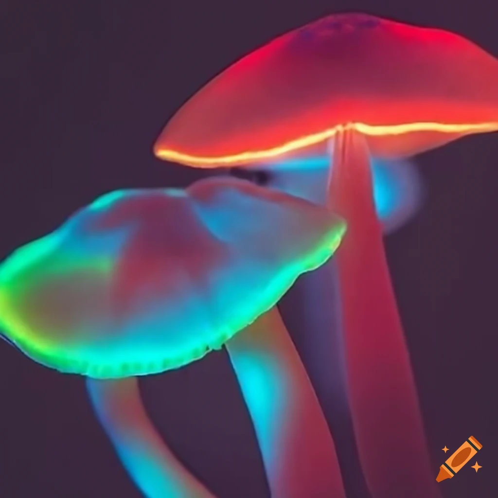 Bioluminescent fungi