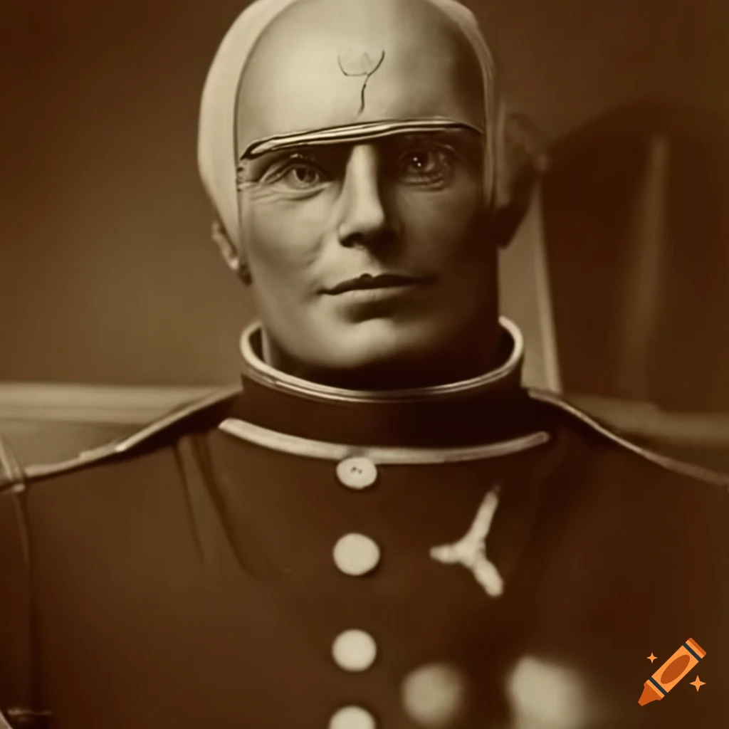 High-resolution photograph of Captain Scarlet and the Mysterons from 1887