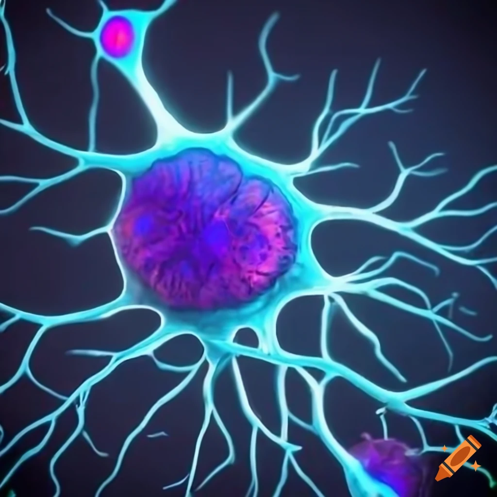 Neuron cell structure