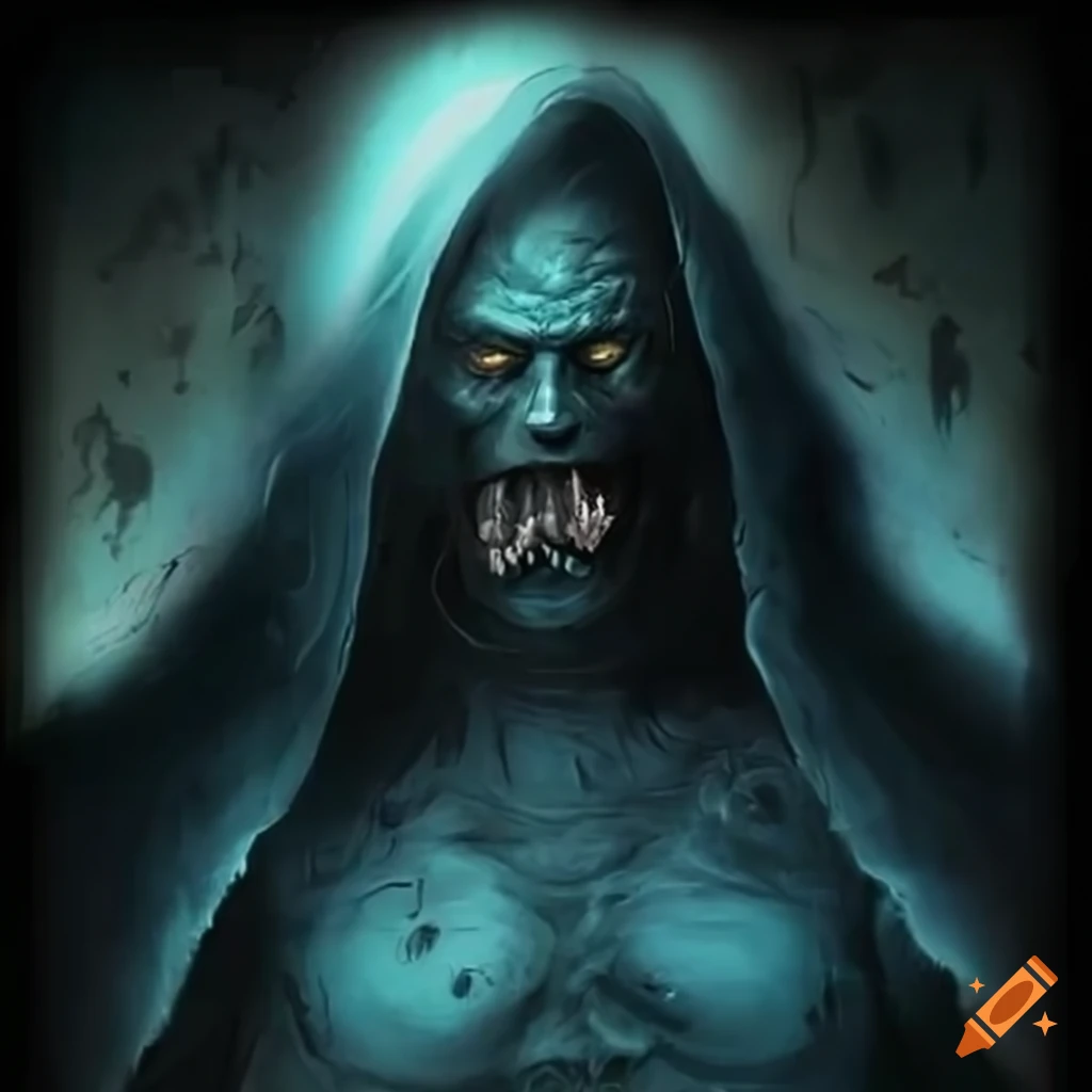 Shadow-powered god with a unique appearance